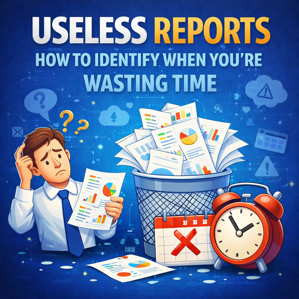 Useless Reports How to Identify When You’re Wasting Time